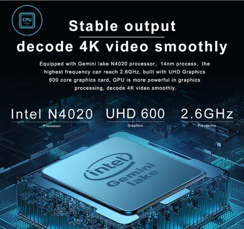 CHUWI - 13.3" Laptop - Intel Celeron 2.8GH- 8GB Memory - 256GB SSD - HDMI Silver