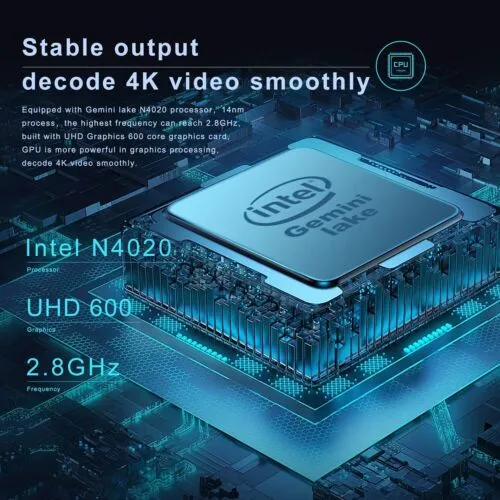 CHUWI - 13.3" Laptop - Intel Celeron 2.8GH- 8GB Memory - 256GB SSD - HDMI Silver
