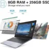 CHUWI 14.1'' Laptop Computer PC Windows 10 Home PC 2.7GHz 8GB 256GB HD WIFI