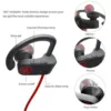 Waterproof Bluetooth 5.0 Earbuds Stereo Sport Wireless Headphones in Ear Headset