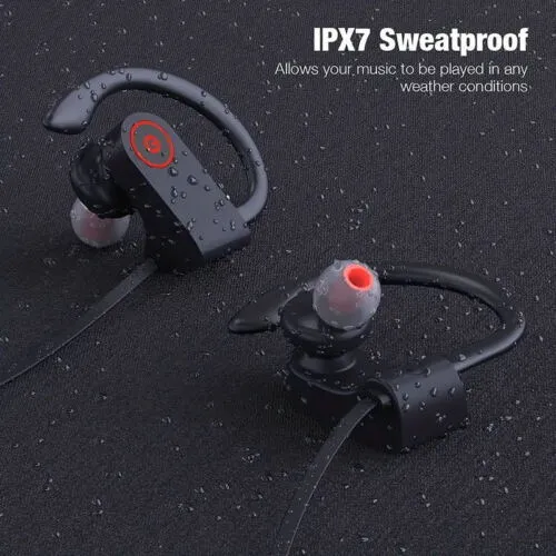 Waterproof Bluetooth 5.0 Earbuds Stereo Sport Wireless Headphones in Ear Headset