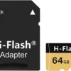 64GB SD Card 2 Pack Adapter, 128GB Memory Card High Speed Up to 150MB/s, A1 V30 U3 4K C10 TF Card for Tablet/Mobile Phone/Camera/Car Audio/Game Console