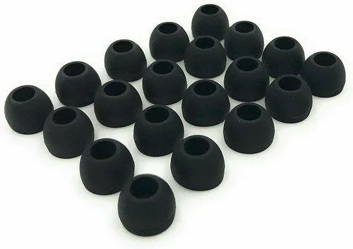 20 Pcs Universal Premium Ear Tips Silicone Replacement Earbud Earbuds