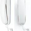 Corded Phone for Home, Durable landline Phone with Large Buttons for Seniors, Versatile Mini Phone for The Home, Office, and More(White)