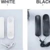 Corded Phone for Home, Durable landline Phone with Large Buttons for Seniors, Versatile Mini Phone for The Home, Office, and More(White)