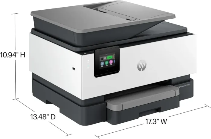 HP OfficeJet Pro 9125e All-in-One Printer, Color, Printer-for-Small Medium Business, Print, Copy, scan, fax,Touchscreen; Smart Advance Scan, 3 month Instant Ink trial included - Image 6
