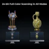 Creality 3D Scanner Raptor Pro and Scan Bridge Wireless Scanning for 3D Scanning, High Precision 0.02mm, 60FPS Scanning Speed, 22+7 Blue Laser Lines