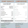 (5 Rolls) 2 1/4 x 50 Thermal Receipt Paper Rolls, POS Cash Register Paper Rolls, BPA Free 2.25x50ft Long Per Thermal Paper Receipt