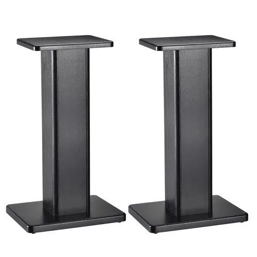 2 Pack Wood Speaker Stands 15.7 Inch 40cm Speaker Stand Hollowed Stands