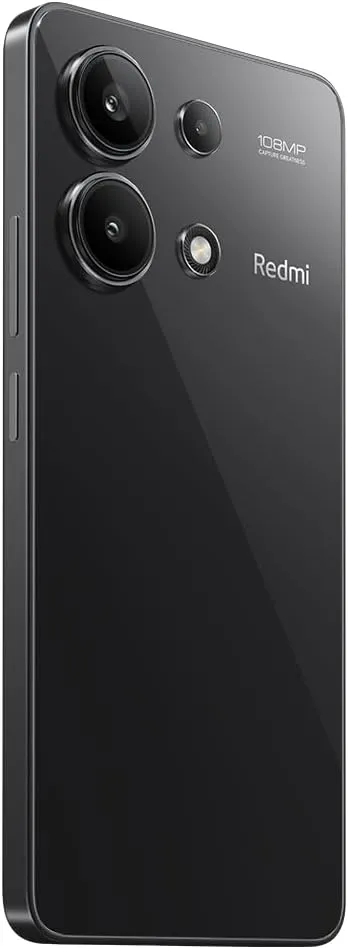 Xiaomi Redmi Note 13 4G LTE (128GB + 6GB) 6.67" 108MP (for Tmobile Mint Tello & Global) Global Bands Unlocked (Midnight Black Global Version)
