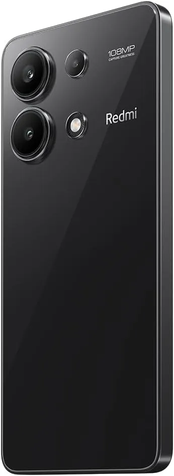 Xiaomi Redmi Note 13 4G LTE (128GB + 6GB) 6.67" 108MP (for Tmobile Mint Tello & Global) Global Bands Unlocked (Midnight Black Global Version)