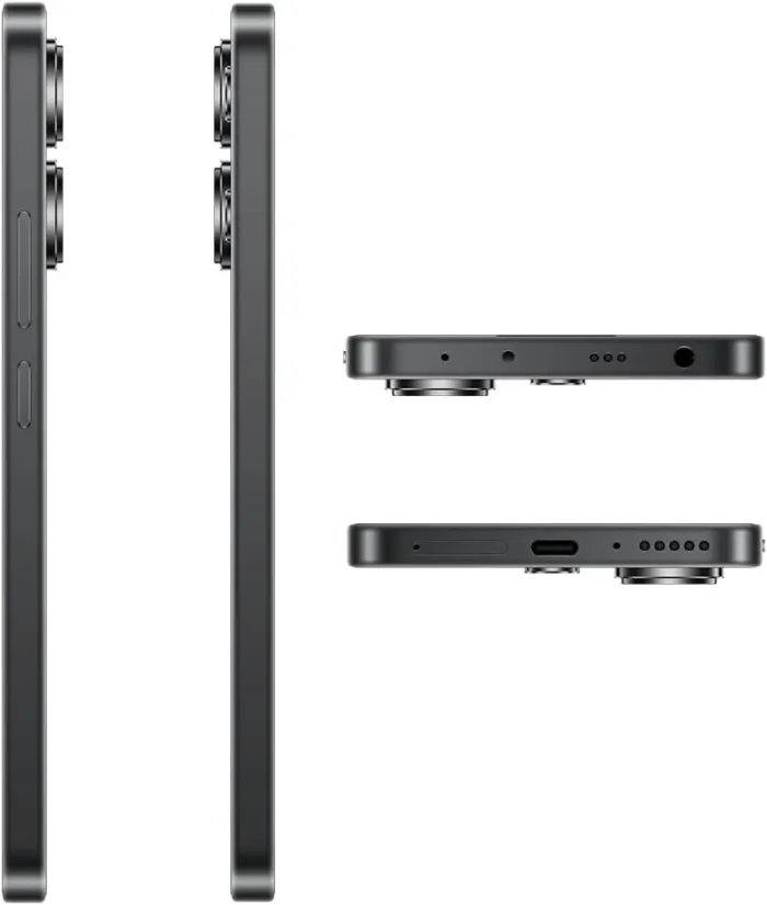 Xiaomi Redmi Note 13 4G LTE (128GB + 6GB) 6.67" 108MP (for Tmobile Mint Tello & Global) Global Bands Unlocked (Midnight Black Global Version)