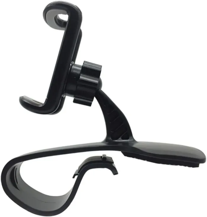 360Degree Car Phone Holder Snap Type Rotation Mobile Phone Bracket for Dashboard Easy Installation Compatible with All Smartphones