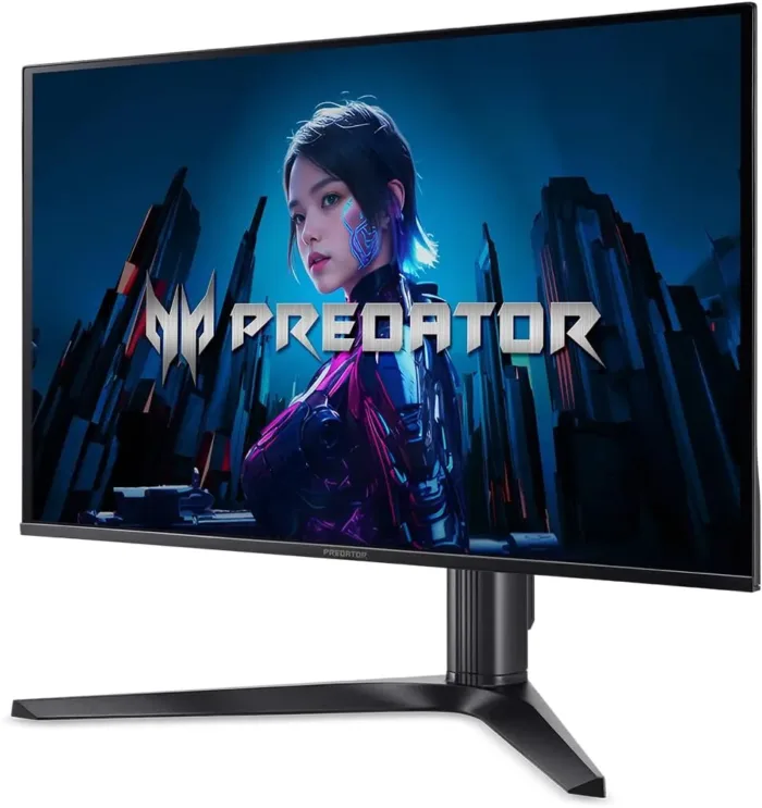 Acer Predator Gaming Monitor | 27" WQHD (2560 x 1440) OLED | AMD FreeSync Premium Pro | 240Hz | 0.03ms (G to G) | VESA DisplayHDR True Black 400 | Display Port 1.4 & 2 x HDMI 2.1 | X27U X1bmiiphx