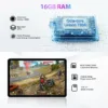 DOOGEE T30S Android 14 11 Inch 2.4K Gaming Tablet, Octa-Core with 16GB+256GB, 1TB Expandable, 8580mAh Battery, 13MP+8MP Camera, 5G WiFi, BT5.0, GPS, Includes Keyboard, Mouse, Stylus Pen and Case