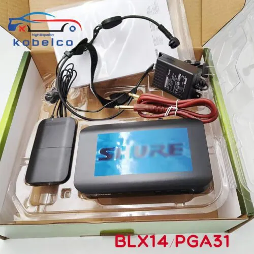 BLX14/PGA31 Wireless Headworn Microphone System HEADSET SYSTEM W/PGA31 New