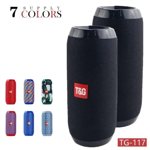 Bluetooth Wireless Portable Speaker Waterproof Stereo Bass USB TF FM Radio LOUD