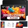 DOOGEE T20 Ultra Tablet 12 Inch, 10800mAh, 32GB+256GB ROM/2TB TF, Helio G99 Octa-Core Android Gaming Tablet, 2.4K Android Tablet, 16MP Camera, 4 Hi-Res Speakers, 5G WiFi/GMS/GPS/Widevine L1 - Black