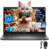 Dell Latitude 3550 15 Laptop, 15.6" FHD Computer, Intel 12-Core Ultra 7 155U (Beat i7-1355U), 64GB DDR5 RAM, 1TB PCIe SSD, WiFi 6, USB 4, HDMI, Backlit Keyboard, Fingerprint Reader, Windows 11 Pro