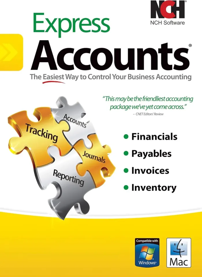 Express Accounts Accounting Software Free [PC Download] - Image 2