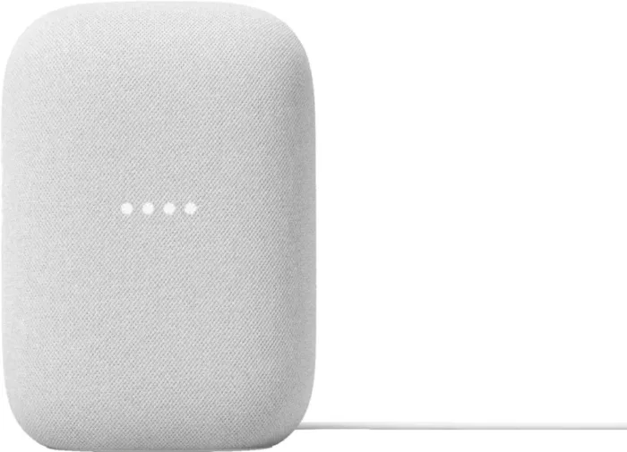 Google Audio Bluetooth Speaker - Wireless Music Streaming, Powerful Sound, Assistant Built-in, Wi-Fi and Bluetooth Connectivity, Smart Home Control, Stereo Pairing (Chalk) - Image 2