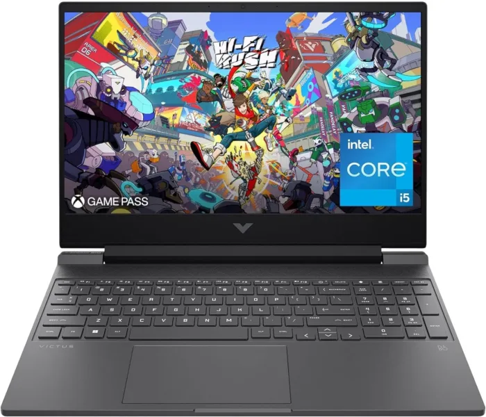 HP Victus 15.6" Full HD 144Hz Gaming Laptop, Intel Core i5-12450H, NVIDIA GeForce RTX 3050,16GB RAM, 512GB PCIe SSD, Wi-Fi 6, Backlit Keyboard,Windows 11 Pro, Performance Blue - Image 2