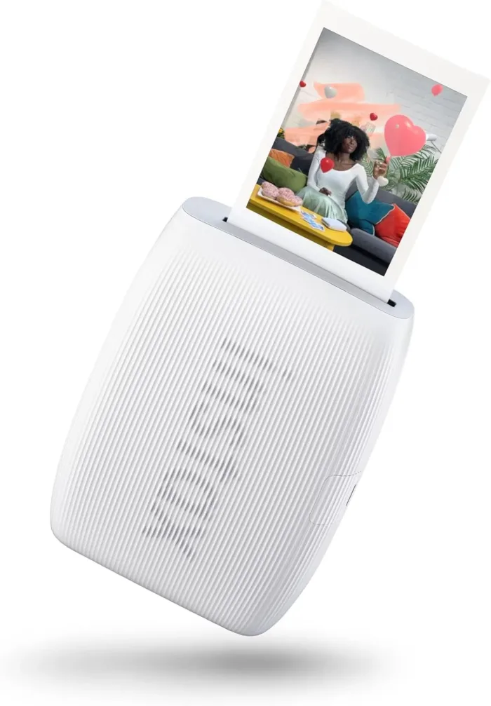 INSTAX Mini Link 3 Smartphone Photo Printer, Clay White - Image 2