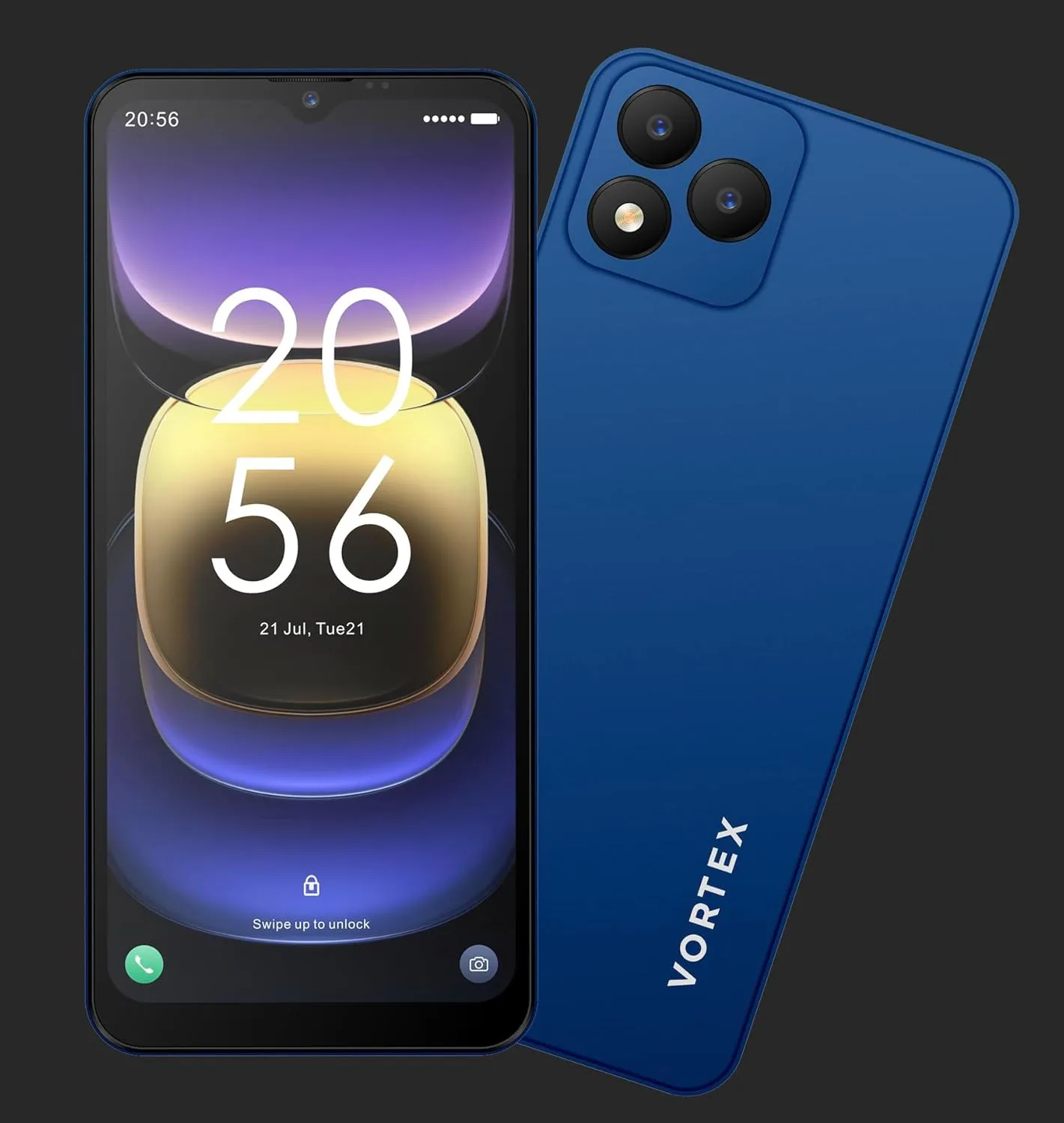 J24 Unlocked Smartphone, 6.5” HD+ Display, 4G LTE, Android 14, Octa-Core, 3GB RAM + 32GB Storage (Expandable 256GB), 3000mAh Battery, Dual SIM, Type-C, Includes Charger & Case - Image 2