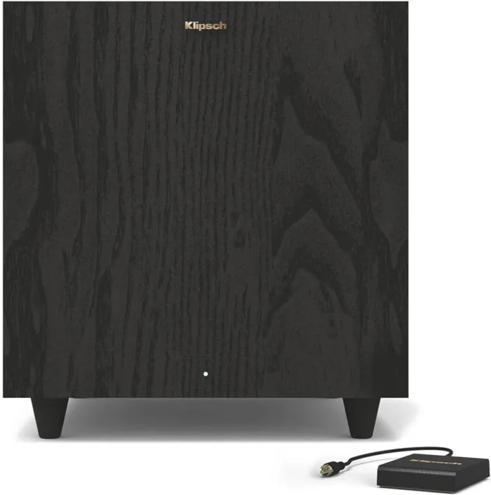 Klipsch R-80SWi 8-inch 150W Wireless Subwoofer with High Performance Driver for Deep Bass Black - Image 2