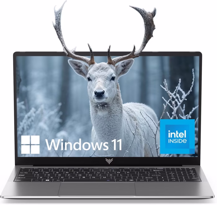 Laptop Computer Intel N97 Windows Laptop 15.6-in 16GB DDR4 512GB SSD Traditional Laptops WiFi 5 HDMI Type-C USB3.2 Webcam 3.5mm Audio Numeric Keypad Office Laptops Student Laptops - Image 2