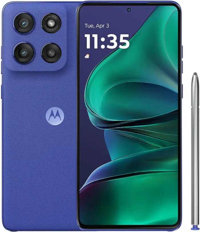 Moto G Stylus - 2025 | Unlocked | Made for US 8/256GB | 50MP Camera | Pantone Surf The Web - Image 2