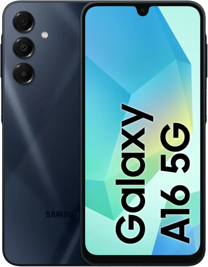 SAMSUNG Galaxy A16 5G, Android Smartphone, Dual SIM Mobile Phone, 4GB RAM, 128GB Storage, Blue Black with Fast Charger Bundle Offer - Image 2