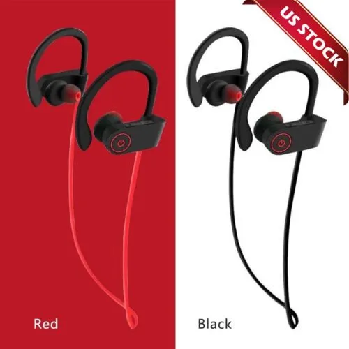 Waterproof Bluetooth 5.0 Earbuds Stereo Sport Wireless Headphones in Ear Headset