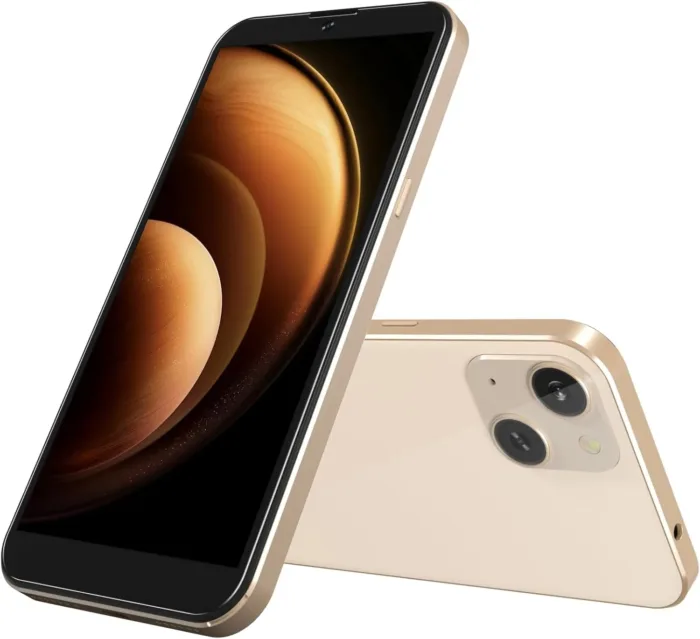 X3 2025 New Cheap 4G LTE GSM Unlocked Android Phones 6.0” Cell Phone 3000mAh Android Phone 8MP Smartphone 16GB Dual SIM for T-Mobile Only USA Market Face Unlocked (Gold)