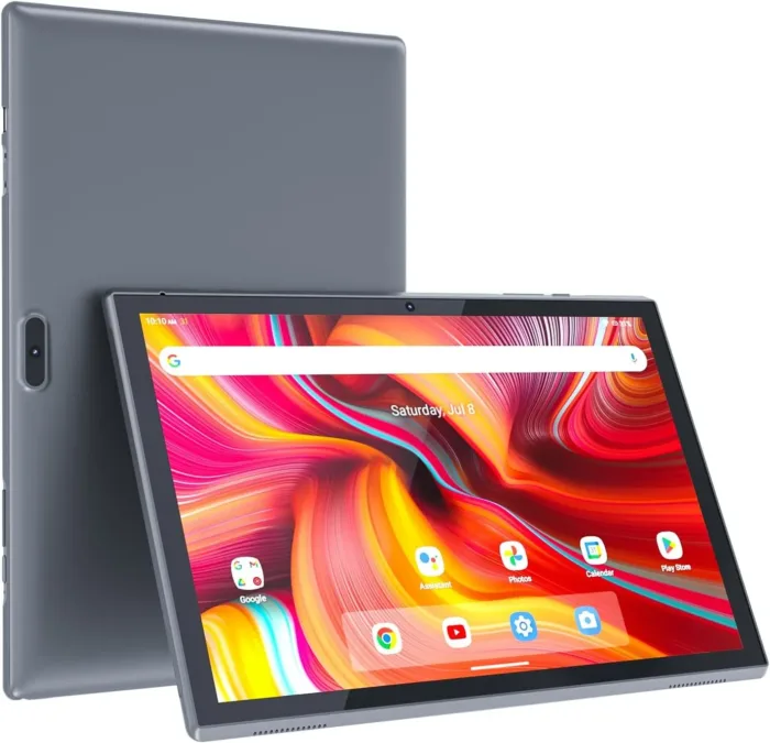 ZZB Android Tablet 10 Inch Tablets, 32GB ROM 1TB Expand，6000mah Battery, Quad-Core Processor 2GB RAM Tableta, 8MP Camera WiFi 10.1'' IPS HD Touch Screen 10 in Android Tablet.